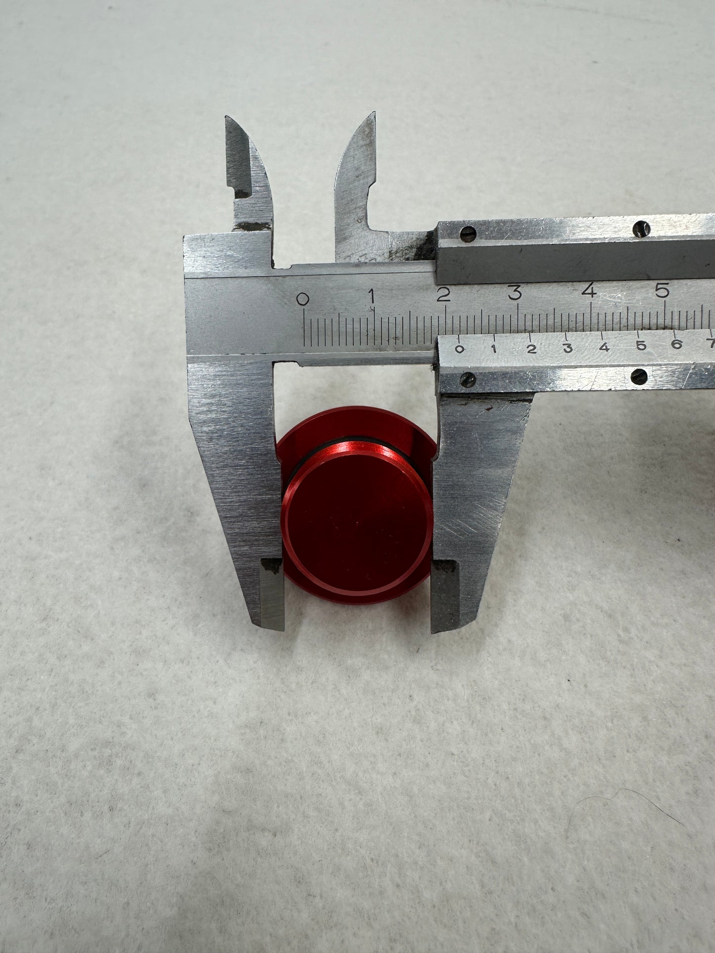 Anodized oil filler plug